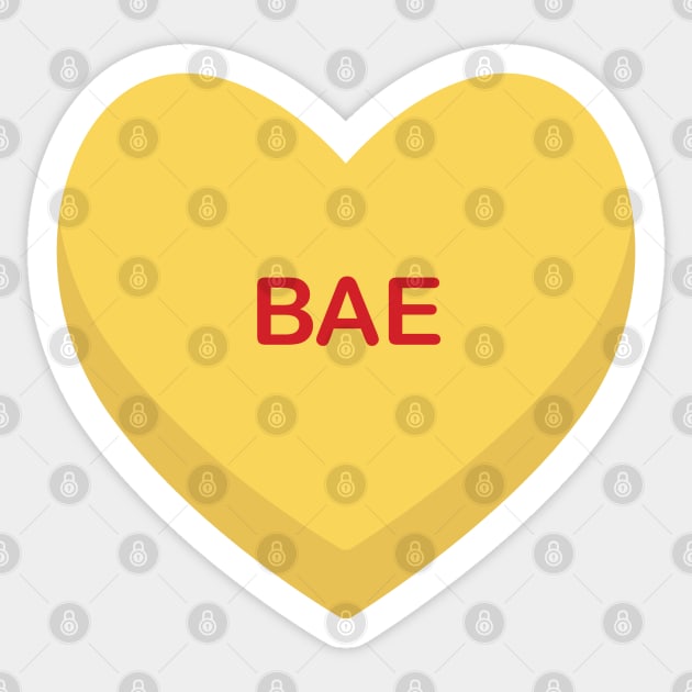 Bae Sticker by Shelby Ly Designs